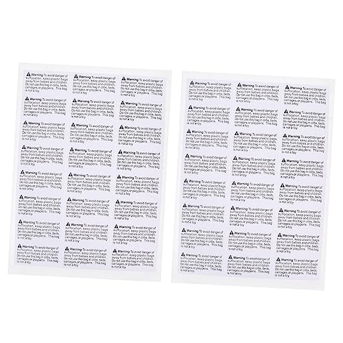 DIKACA 1000 Stück Selbstklebende Warnaufkleber für Versandverpackungen Kindersichere Erstickungswarnung Wetterfeste Haftetiketten Klare Beschriftung Geeignet für Pakete und Polybeutel DIKACA 1000 Stück Selbstklebende Warnaufkleber für Versandverpackungen Kindersichere Erstickungswarnung Wetterfeste Haftetiketten Klare Beschriftung Geeignet für Pakete und Polybeutel von DIKACA