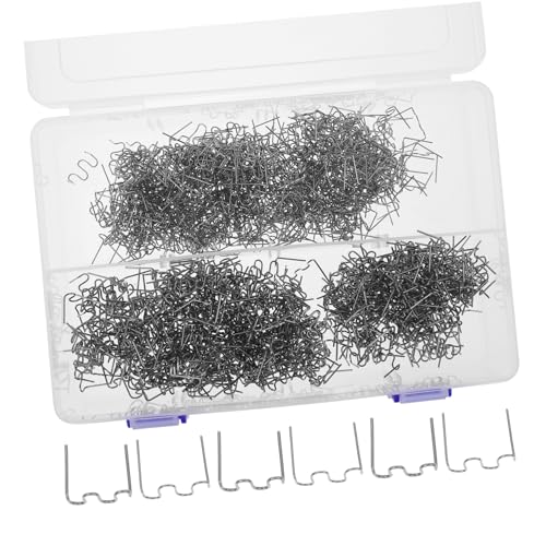 DIKACA 1000 Stück Teiliges Hot Staples Schweißklammer aus Robustem Eisen für Kunststoffreparatur Auto Stoßstangen Armaturenbretter Schnelle Einfache Anwendung DIKACA 1000 Stück Teiliges Hot Staples Schweißklammer aus Robustem Eisen für Kunststoffreparatur Auto Stoßstangen Armaturenbretter Schnelle Einfache Anwendung von DIKACA