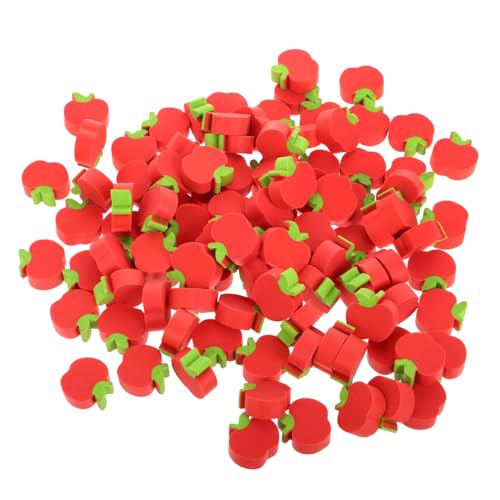 DIKACA 100Stücke Radiergummi für Kreative Radiergummis Apfelform Perfektes Schreibwaren für Schule und Leuchtende Sicheres Material DIKACA 100Stücke Radiergummi für Kreative Radiergummis Apfelform Perfektes Schreibwaren für Schule und Leuchtende Sicheres Material von DIKACA