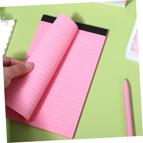 DIKACA 10Er-Packung Teiliges Farbiger Notizblöcke Liniertes Reißfestes Schreibpapier Kleines Memo und Scratchpad Vielseitig für Büro Schule und Kreative Notizen von DIKACA