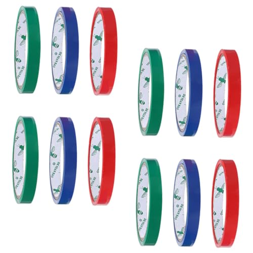 DIKACA 12 Rollen Siegelmaschinenband Anschnallen Drehbinder Für Plastiktüten Klebebänder Für Verpackungsbeutel Klebeband Für Zu Hause Gefrierband Multifunktion -rolle Das Haustier von DIKACA