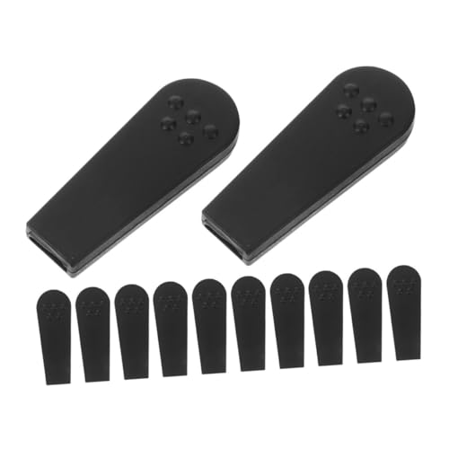 DIKACA 12 Stück Snack -pfotenclip Krallenmaschinen-gaming-schutz Klauen-maschinenclip Aus Kunststoff Kinderkrallenmaschinenteile Zubehör Für Klauenmaschine Krallenhülse Plastik Schwarz DIKACA 12 Stück Snack -pfotenclip Krallenmaschinen-gaming-schutz Klauen-maschinenclip Aus Kunststoff Kinderkrallenmaschinenteile Zubehör Für Klauenmaschine Krallenhülse Plastik Schwarz von DIKACA