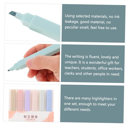 DIKACA 12 Stück Teiliges Doppelseitige Textmarker Pastellfarben Modische Vielseitige Marker für Schule Büro und DIY notizen Helle Farben Langlebig und Bequem zu Halten DIKACA 12 Stück Teiliges Doppelseitige Textmarker Pastellfarben Modische Vielseitige Marker für Schule Büro und DIY notizen Helle Farben Langlebig und Bequem zu Halten von DIKACA