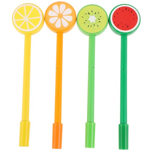 DIKACA 12 Stück süße Stifte für Mädchen Farbe Party neutral thematisiert Kugelschreiber sortiert universeller Gelstift Schreibstifte in Cartoon-Form Mehrzweck-Gelstift Stifte süß Plastik von DIKACA