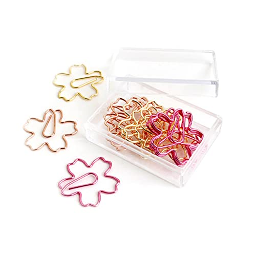 DIKACA 12-Teiliges Set Halter für Büroklammern multi Neuheit Büroklammer Papier Markierungsclips beachten Blume Büroklammern Lesezeichen-Clips Büroklammern aus Metall DIKACA 12-Teiliges Set Halter für Büroklammern multi Neuheit Büroklammer Papier Markierungsclips beachten Blume Büroklammern Lesezeichen-Clips Büroklammern aus Metall von DIKACA