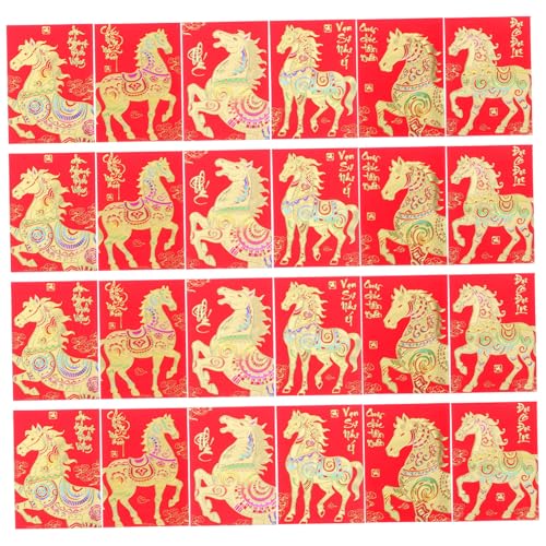 DIKACA 120 Stück Vietnamesische Rote Umschläge Neujahr Geldumschläge Papier Traditionelle Glücksumschläge für Lunar Year Frühlingsfest Geschenkverpackung DIKACA 120 Stück Vietnamesische Rote Umschläge Neujahr Geldumschläge Papier Traditionelle Glücksumschläge für Lunar Year Frühlingsfest Geschenkverpackung von DIKACA