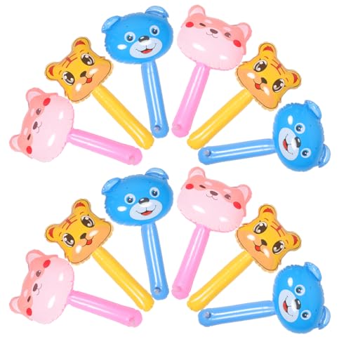 DIKACA 12st Aufblasbarer Hammer Der Karikatur Bam Bläst Auf Tiere Dschungel Abs Schwimmbad Partygeschenke Geburtstagsdekorationen Aufblasbare Karnevalspreise Pvc-material DIKACA 12st Aufblasbarer Hammer Der Karikatur Bam Bläst Auf Tiere Dschungel Abs Schwimmbad Partygeschenke Geburtstagsdekorationen Aufblasbare Karnevalspreise Pvc-material von DIKACA