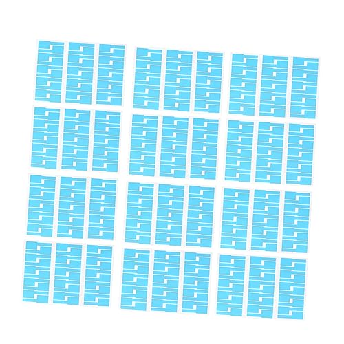 DIKACA 15 Stück Identifikationsmarker-Tags Etikettenaufkleber für Netzwerkkabel Klebeetiketten kabelmarker kabelmarkierer einfarbige Schreibwarenaufkleber kreative p-form-etiketten DIKACA 15 Stück Identifikationsmarker-Tags Etikettenaufkleber für Netzwerkkabel Klebeetiketten kabelmarker kabelmarkierer einfarbige Schreibwarenaufkleber kreative p-form-etiketten von DIKACA