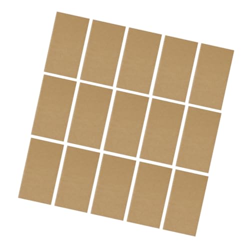 DIKACA 15 Stück Leeres Tagebuch Taschentagebuch Mini Reisende Party Schmucklos Kleines Taschenheft Gepunktet Einfach Notizbücher Raster-notizbuch Kleines Notizbuch Kind Papier Khaki von DIKACA