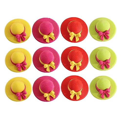 DIKACA 15 Stück Strohhut Radiergummi Radiergummis waschbar für kindergeschenke geschenktüte geschenktueten haarradier Entzückender Studentenradiergummi Mini Radiergummi DIKACA 15 Stück Strohhut Radiergummi Radiergummis waschbar für kindergeschenke geschenktüte geschenktueten haarradier Entzückender Studentenradiergummi Mini Radiergummi von DIKACA