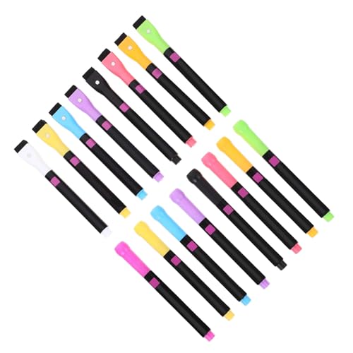 DIKACA 16 Stück LED Lichttafel Marker Stifte Teilig Abwischbare Tragbare Flüssigkreide Marker mit Verschleißfester Spitze Sicherem Kunststoffgehäuse zum Schreiben Tafel Spiegel und DIKACA 16 Stück LED Lichttafel Marker Stifte Teilig Abwischbare Tragbare Flüssigkreide Marker mit Verschleißfester Spitze Sicherem Kunststoffgehäuse zum Schreiben Tafel Spiegel und von DIKACA