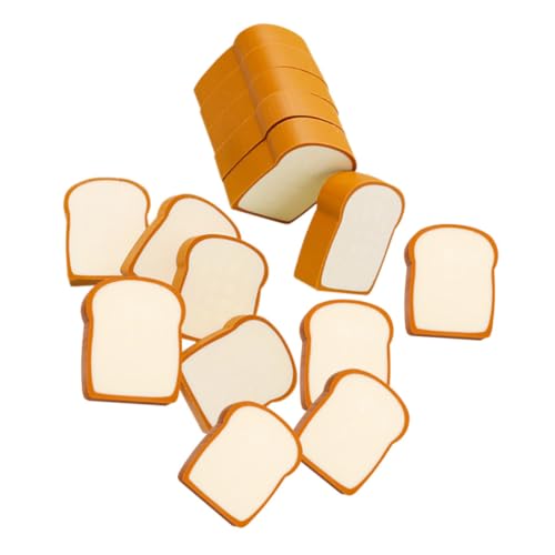 DIKACA 16 Stück Teiliges Niedlicher Toast Radiergummis Cartoon Radierer für Zeichnungen und Dekorative Radierer für Kindergeburtstag und Schulbedarf DIKACA 16 Stück Teiliges Niedlicher Toast Radiergummis Cartoon Radierer für Zeichnungen und Dekorative Radierer für Kindergeburtstag und Schulbedarf von DIKACA