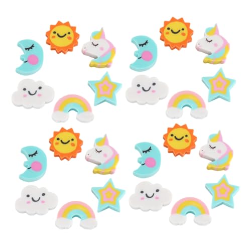 DIKACA 180 Stück Teiliges Mini Radiergummi für Schüler Bunte Wolken Einhorn Mond Stern Radierer für Schule Partygeschenke Klassenzimmerbelohnungen Kompakt und Präzise DIKACA 180 Stück Teiliges Mini Radiergummi für Schüler Bunte Wolken Einhorn Mond Stern Radierer für Schule Partygeschenke Klassenzimmerbelohnungen Kompakt und Präzise von DIKACA