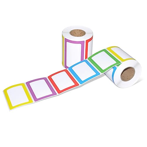 DIKACA 1Rolle Selbstklebende Namensschilder für Handbeschriftung für Organisation Party Büro und Schule Umweltfreundliches Barcodepapier DIKACA 1Rolle Selbstklebende Namensschilder für Handbeschriftung für Organisation Party Büro und Schule Umweltfreundliches Barcodepapier von DIKACA