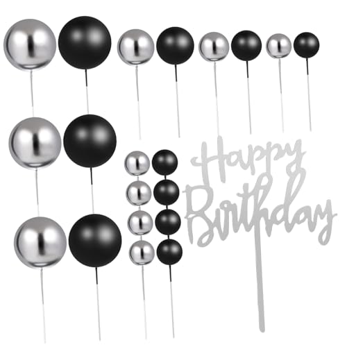 DIKACA 1Satz Kuchen Topper Elegante Kuchendekoration für Geburtstage Hochzeiten und Feiern Teilig aus Sicherem Vielseitig Einsetzbar Einfach zu Installieren DIKACA 1Satz Kuchen Topper Elegante Kuchendekoration für Geburtstage Hochzeiten und Feiern Teilig aus Sicherem Vielseitig Einsetzbar Einfach zu Installieren von DIKACA