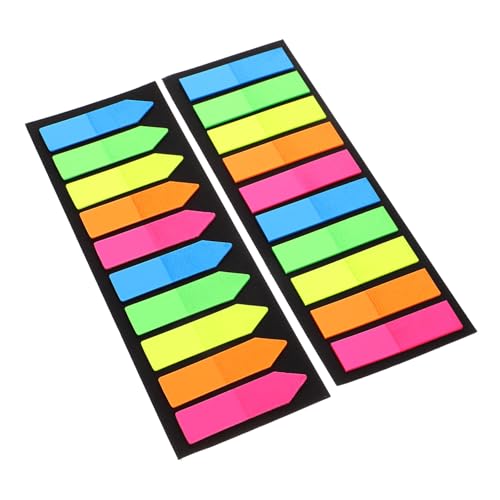 DIKACA 2 Sätze Fluoreszierende Pet Haftnotizen index tabs Selbstklebend Beschreibbar für Buchseiten Markierung Notizen Klassifizierung Büro Schule DIKACA 2 Sätze Fluoreszierende Pet Haftnotizen index tabs Selbstklebend Beschreibbar für Buchseiten Markierung Notizen Klassifizierung Büro Schule von DIKACA