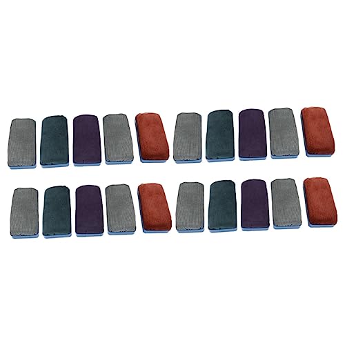DIKACA 2 Sätze Magnettafelradierer Zubehör Für Zuhause Schule Und Büro Mit Blauer Schale Und Farblich Gemischtem Zufällige Farbe Zufällige Farbe 10 Stück * 2 DIKACA 2 Sätze Magnettafelradierer Zubehör Für Zuhause Schule Und Büro Mit Blauer Schale Und Farblich Gemischtem Zufällige Farbe Zufällige Farbe 10 Stück * 2 von DIKACA