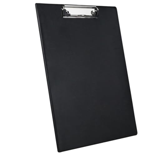 DIKACA 2 Stück A4 Büroklammer Brett Datei Zwischenablage A4-klemmbrett Papierhalter Klemmbrett Black DIKACA 2 Stück A4 Büroklammer Brett Datei Zwischenablage A4-klemmbrett Papierhalter Klemmbrett Black von DIKACA