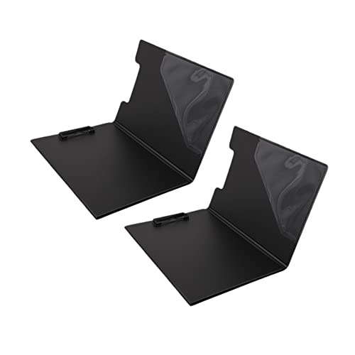 DIKACA 2 Stück A4 Ordner Planke Datei-zwischenablagen Clips Büroklammern Klemmbretter Doppelt Vertikaler Schreibblock Büroordner Dokumentieren Dokumentenmappen Faltbar Papier Black DIKACA 2 Stück A4 Ordner Planke Datei-zwischenablagen Clips Büroklammern Klemmbretter Doppelt Vertikaler Schreibblock Büroordner Dokumentieren Dokumentenmappen Faltbar Papier Black von DIKACA