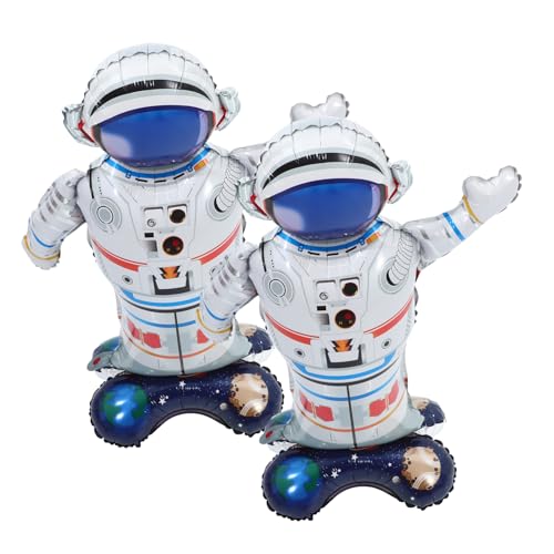 DIKACA 2 Stück Astronautenballon Geburtstag Luftballons Partyballons Aufblasbare Luftballons Geburtstagsversorgung Partygeschenk Szenendekoration Ballondekor Pa Aluminium DIKACA 2 Stück Astronautenballon Geburtstag Luftballons Partyballons Aufblasbare Luftballons Geburtstagsversorgung Partygeschenk Szenendekoration Ballondekor Pa Aluminium von DIKACA