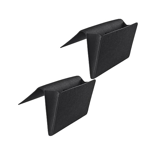 DIKACA 2 Stück Aufbewahrungstaschen zum Umzug Aufbewahrung von Betttaschen Filzkoffer Nachttisch Filztasche Black DIKACA 2 Stück Aufbewahrungstaschen zum Umzug Aufbewahrung von Betttaschen Filzkoffer Nachttisch Filztasche Black von DIKACA