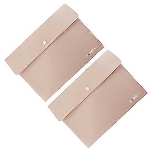 DIKACA 2 Stück Dateiordner Lagerung Taschenordner dokumentieren Organisatoren Schreibwaren aufbewahrungssack storage pockets briefumschläge Aktentaschen mit Schnalle Halter Dokument Rosa DIKACA 2 Stück Dateiordner Lagerung Taschenordner dokumentieren Organisatoren Schreibwaren aufbewahrungssack storage pockets briefumschläge Aktentaschen mit Schnalle Halter Dokument Rosa von DIKACA