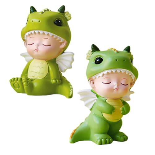 DIKACA 2 Stück Kuchendekoration Kuchen-skulptur Tortenverzierung Zum Kindergeburtstag Desktop-verzierung Für Zu Hause Desktop-ornament Fotografie-requisiten Autodekoration Green Harz DIKACA 2 Stück Kuchendekoration Kuchen-skulptur Tortenverzierung Zum Kindergeburtstag Desktop-verzierung Für Zu Hause Desktop-ornament Fotografie-requisiten Autodekoration Green Harz von DIKACA