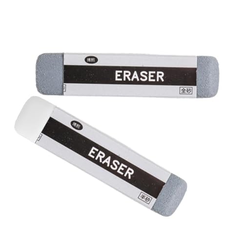 DIKACA 2 Stück Matte Radiergummi Präziser Pen Style Radierer für Schüler und Büro Vielseitig Einsetzbar für Kugelschreiber und Füllfederhalter Staubfrei für Prüfungen und Korrekturen DIKACA 2 Stück Matte Radiergummi Präziser Pen Style Radierer für Schüler und Büro Vielseitig Einsetzbar für Kugelschreiber und Füllfederhalter Staubfrei für Prüfungen und Korrekturen von DIKACA