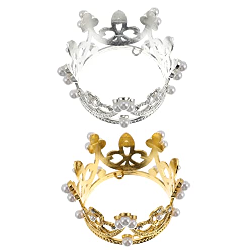 DIKACA 2 Stück Perlenkronen Ornament Dekorationen Hochzeitsdekor Prinzessinnenkrone Ornament Die Kronen Ornamente Für Perlenkronen Dekoration Geburtstagstorte Ornament Party DIKACA 2 Stück Perlenkronen Ornament Dekorationen Hochzeitsdekor Prinzessinnenkrone Ornament Die Kronen Ornamente Für Perlenkronen Dekoration Geburtstagstorte Ornament Party von DIKACA