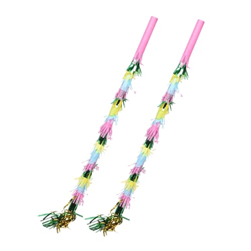 DIKACA 2 Stück Pinata Sticks für Kindergeburtstag Spaßige Schlagelemente für Piñata Spiele Partydekoration für Festlichkeiten und Feiern DIKACA 2 Stück Pinata Sticks für Kindergeburtstag Spaßige Schlagelemente für Piñata Spiele Partydekoration für Festlichkeiten und Feiern von DIKACA