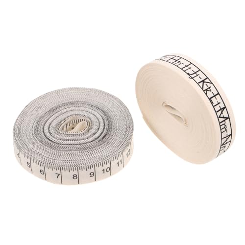 DIKACA 2 Stück Schulparty Band Baumwoll Stickband Geschenkverpackungsband Hochzeitsstraußband Schulanfangsbänder Geschenk Baumwollband Schulband Zum Basteln DIY Band von DIKACA
