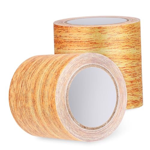 DIKACA 2 Stück Selbstklebendes Holzoptik Klebeband Möbelreparaturstreifen für Türen Böden Stühle Tische Reißfest Realistische Holzmaserung Vielseitig für Laminat und Möbel DIKACA 2 Stück Selbstklebendes Holzoptik Klebeband Möbelreparaturstreifen für Türen Böden Stühle Tische Reißfest Realistische Holzmaserung Vielseitig für Laminat und Möbel von DIKACA