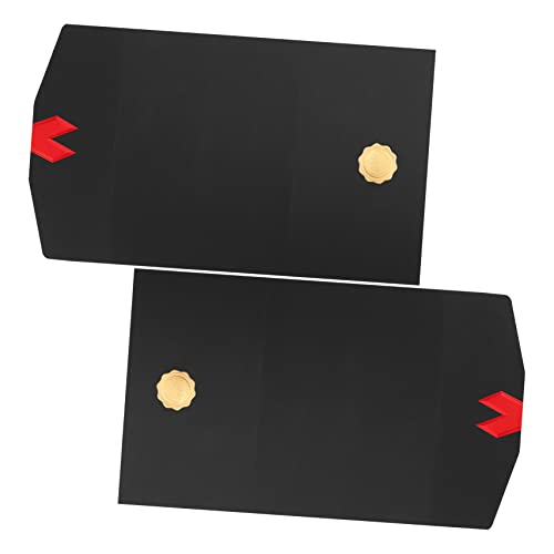 DIKACA 2 Stück Zertifikatshülle dokumentenmappe mappen Zertifikatsmappe ordner Zertifikatsinhaber Zertifikate für briefumschläge Preisträger Dokumentenhüllen aus Papier Papierstau Black DIKACA 2 Stück Zertifikatshülle dokumentenmappe mappen Zertifikatsmappe ordner Zertifikatsinhaber Zertifikate für briefumschläge Preisträger Dokumentenhüllen aus Papier Papierstau Black von DIKACA