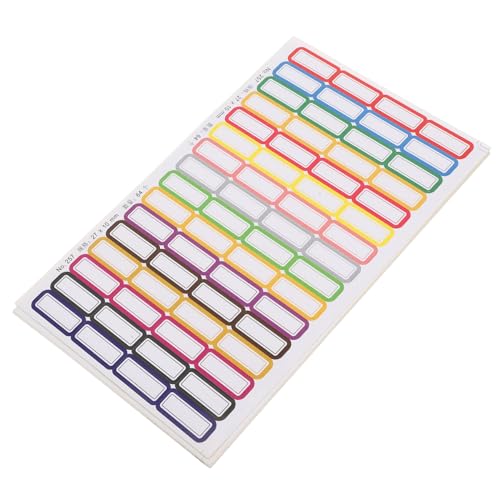 DIKACA 20 Blatt Selbstklebende Namensetiketten Wasserfeste Etiketten für Flaschen Gläser Aufbewahrungsboxen Wiederverwendbare Aufkleber Organisieren und Personalisieren DIKACA 20 Blatt Selbstklebende Namensetiketten Wasserfeste Etiketten für Flaschen Gläser Aufbewahrungsboxen Wiederverwendbare Aufkleber Organisieren und Personalisieren von DIKACA