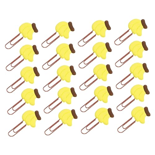 DIKACA 20 Stück Büroklammer Lesezeichen Dokumentieren Von Büroklammern Cartoon-lesezeichen Süßes Lesezeichen Süße Lesezeichen Jumbo-büroklammern Lesezeichen Für Clips Kieselgel von DIKACA