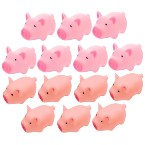 DIKACA 20 Stück Mini Schreiendes Party Gefälligkeiten Goodie-Bags-füller Für Gefälligkeiten Für Farmpartys Neuheit Squeeze- Pinata-füller Plastik von DIKACA