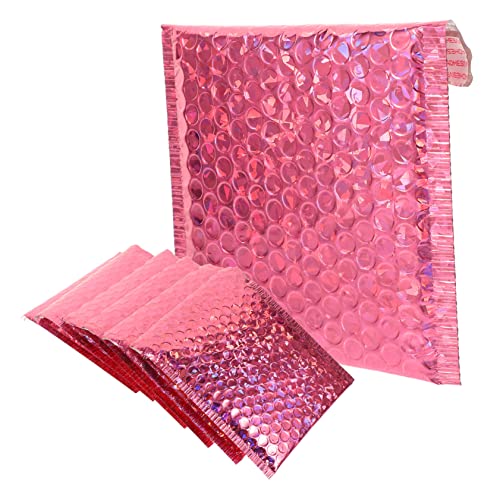 DIKACA 20 Stück Schaumstoffbeutel Umzugskartons aus Pappe groß Versandkartons luftpolstertasche luftpolsterbeutel 6x10 Bubble Mailer kleine Versandtaschen Farbige PET-Aluminiumfolie Rosy DIKACA 20 Stück Schaumstoffbeutel Umzugskartons aus Pappe groß Versandkartons luftpolstertasche luftpolsterbeutel 6x10 Bubble Mailer kleine Versandtaschen Farbige PET-Aluminiumfolie Rosy von DIKACA