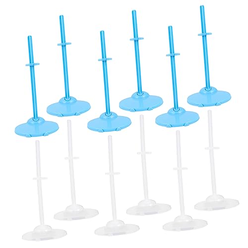 DIKACA 20 Stück Stützrahmen Für Puppen Anzeige Miniaturpuppe Steht Stützständer Für Puppen Puppenhauszubehör Babyzubehör Stand Steht Für Puppen Puppenständer Universal- Bausatz von DIKACA