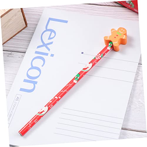 DIKACA 20 Stück Teiliges Weihnachtsstifte mit Radiergummi Bunte Kinderbleistifte Lustige Schreibwaren für Schule Party Mitgebsel und Kreative Weihnachtsgeschenke DIKACA 20 Stück Teiliges Weihnachtsstifte mit Radiergummi Bunte Kinderbleistifte Lustige Schreibwaren für Schule Party Mitgebsel und Kreative Weihnachtsgeschenke von DIKACA