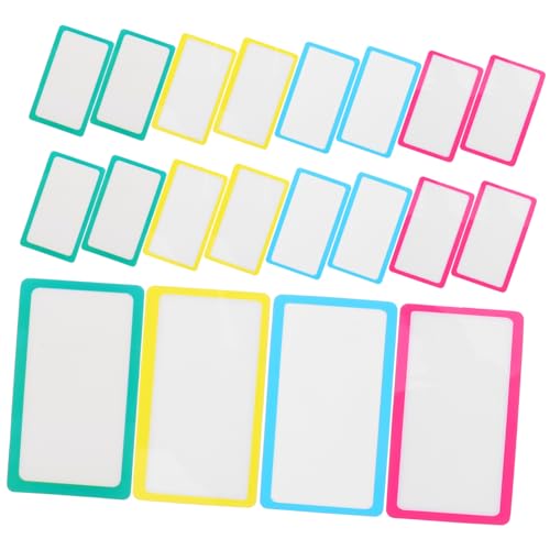 DIKACA 20 Stück Trocken Abwischbare Etiketten Trocken Abwischbare Aufkleber Etiketten Whiteboard Etiketten Trocken Abwischbare Notizen Wiederverwendbare Kreidetafel Etiketten DIKACA 20 Stück Trocken Abwischbare Etiketten Trocken Abwischbare Aufkleber Etiketten Whiteboard Etiketten Trocken Abwischbare Notizen Wiederverwendbare Kreidetafel Etiketten von DIKACA