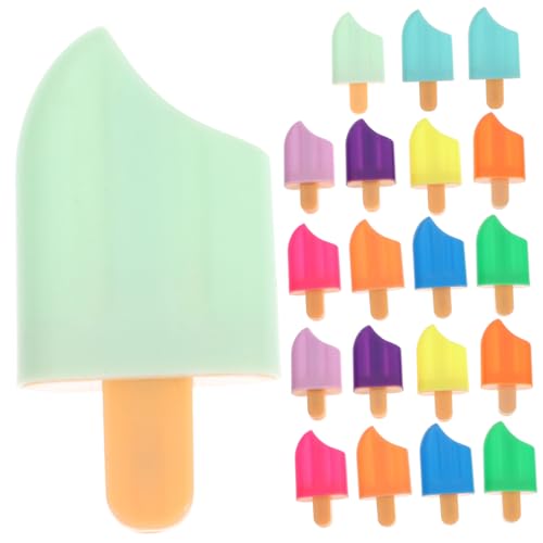 DIKACA 20 Stück farbiger Highlighter Markierungen bunt Farben Neuheitstifte für stifte wachsmalstifte Markierung Stifte pen markers Farbmacher am Stiel-Marker Plastik DIKACA 20 Stück farbiger Highlighter Markierungen bunt Farben Neuheitstifte für stifte wachsmalstifte Markierung Stifte pen markers Farbmacher am Stiel-Marker Plastik von DIKACA