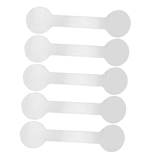 DIKACA 200 Stück, 2 Sätze Preisschilder Aus Ringpapier Etiketten Schmucketikett Selbstklebendes Etikett Halskettenetikett Schmuckanhänger Schmuckausstellung Halsketten-display-tags Weiß DIKACA 200 Stück, 2 Sätze Preisschilder Aus Ringpapier Etiketten Schmucketikett Selbstklebendes Etikett Halskettenetikett Schmuckanhänger Schmuckausstellung Halsketten-display-tags Weiß von DIKACA