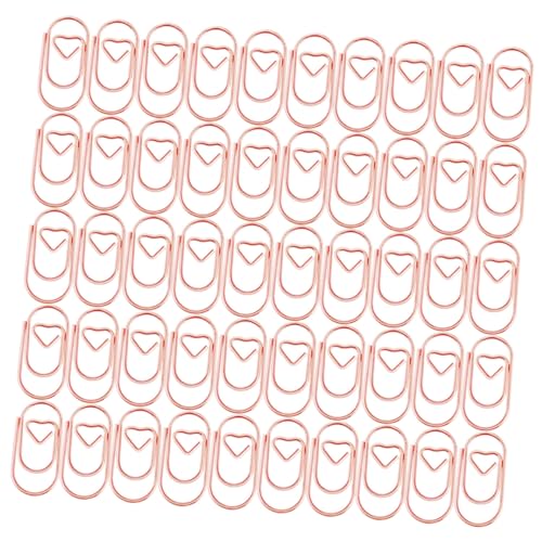 DIKACA 200 Stück Mini Herzförmige Büroklammern aus Metall Roségold Kleine Papierklammern für Büro Schule Lesezeichen Clips Kreative Praktische Papierklammern für Dokumente Notizen und DIKACA 200 Stück Mini Herzförmige Büroklammern aus Metall Roségold Kleine Papierklammern für Büro Schule Lesezeichen Clips Kreative Praktische Papierklammern für Dokumente Notizen und von DIKACA