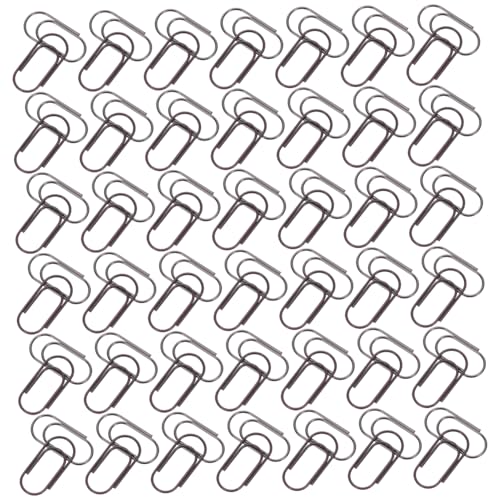 DIKACA 200 Stück Vintage Mini Paperclips Metall Büroklammern Rotkupfer Schwarz Nickel Retro Design Vielseitig für Dokumentenorganisation Notizen Basteln und Bürobedarf von DIKACA