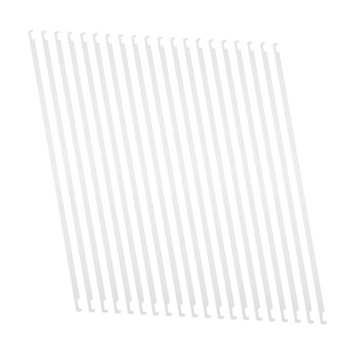 DIKACA 20Stücke Hängende Dateiordner Metallstangen Organizer für Büro Schule und Zuhause Einfache Aufhängung mit Einzigartigem Hook Design für Platzsparende Ablage und Vielseitige von DIKACA