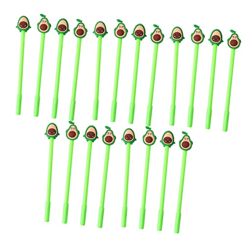 DIKACA 20Stücke Süße Cartoon Gelstifte Kreative Schreibwaren für Avocado Design Praktische Kawaii Kugelschreiber für Schule und Büro Reibungsloses Schreiben Leicht DIKACA 20Stücke Süße Cartoon Gelstifte Kreative Schreibwaren für Avocado Design Praktische Kawaii Kugelschreiber für Schule und Büro Reibungsloses Schreiben Leicht von DIKACA