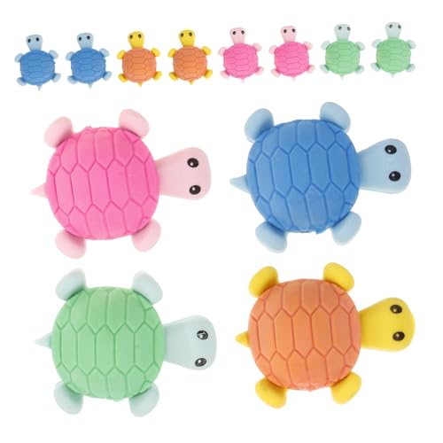DIKACA 24 Stück Schildkröte Radiergummi Radiergummis für Schildkröten Party Geburtstag Schule erasers for bürozubehör Schreibwaren kreativer Schildkröten-Radierer DIKACA 24 Stück Schildkröte Radiergummi Radiergummis für Schildkröten Party Geburtstag Schule erasers for bürozubehör Schreibwaren kreativer Schildkröten-Radierer von DIKACA