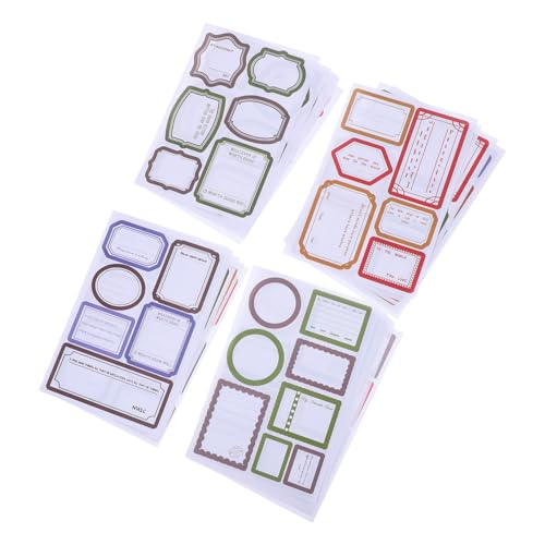 DIKACA 24 Stück Teiliges Künstlerische Haftnotizen mit Einzigartigem Selbstklebende Tabs für Journaling Scrapbooking und Diy Kreativprojekte Vielfältige Designs für Persönliche Notizen von DIKACA