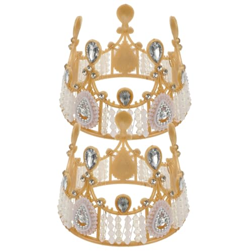 DIKACA 2Stücke Kleine Kronen Cake Topper Mit Strassverzierung Dekoration Für Geburtstagskuchen Und Desserts Elegante Kuchen Deko Für Besondere Anlässe DIKACA 2Stücke Kleine Kronen Cake Topper Mit Strassverzierung Dekoration Für Geburtstagskuchen Und Desserts Elegante Kuchen Deko Für Besondere Anlässe von DIKACA