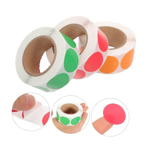 DIKACA 3 Rollen Bunte Runde Klebepunkte Selbstklebende Etiketten für Farbcodierung und Organisation Beschreibbare Aufkleber pro Vielseitig Einsetzbar für Büro und Alltag DIKACA 3 Rollen Bunte Runde Klebepunkte Selbstklebende Etiketten für Farbcodierung und Organisation Beschreibbare Aufkleber pro Vielseitig Einsetzbar für Büro und Alltag von DIKACA
